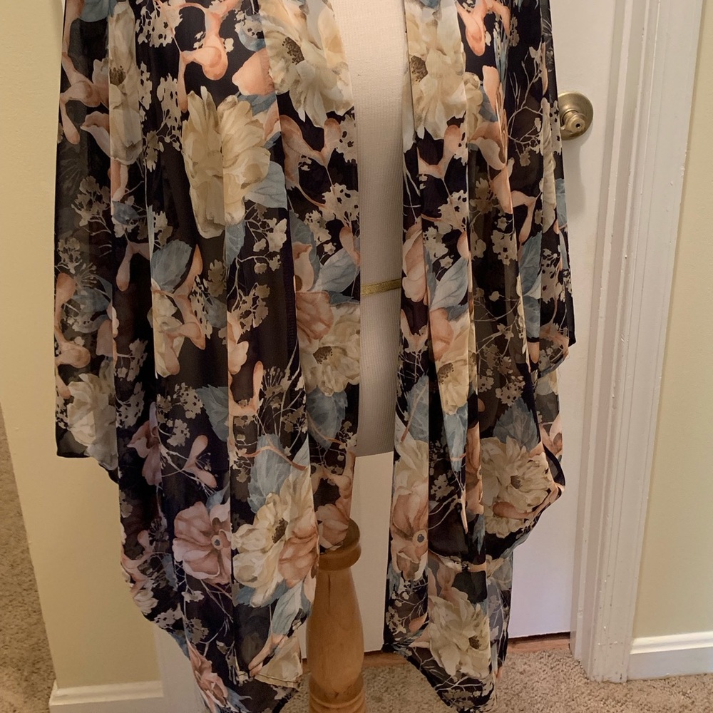Flowing kimono